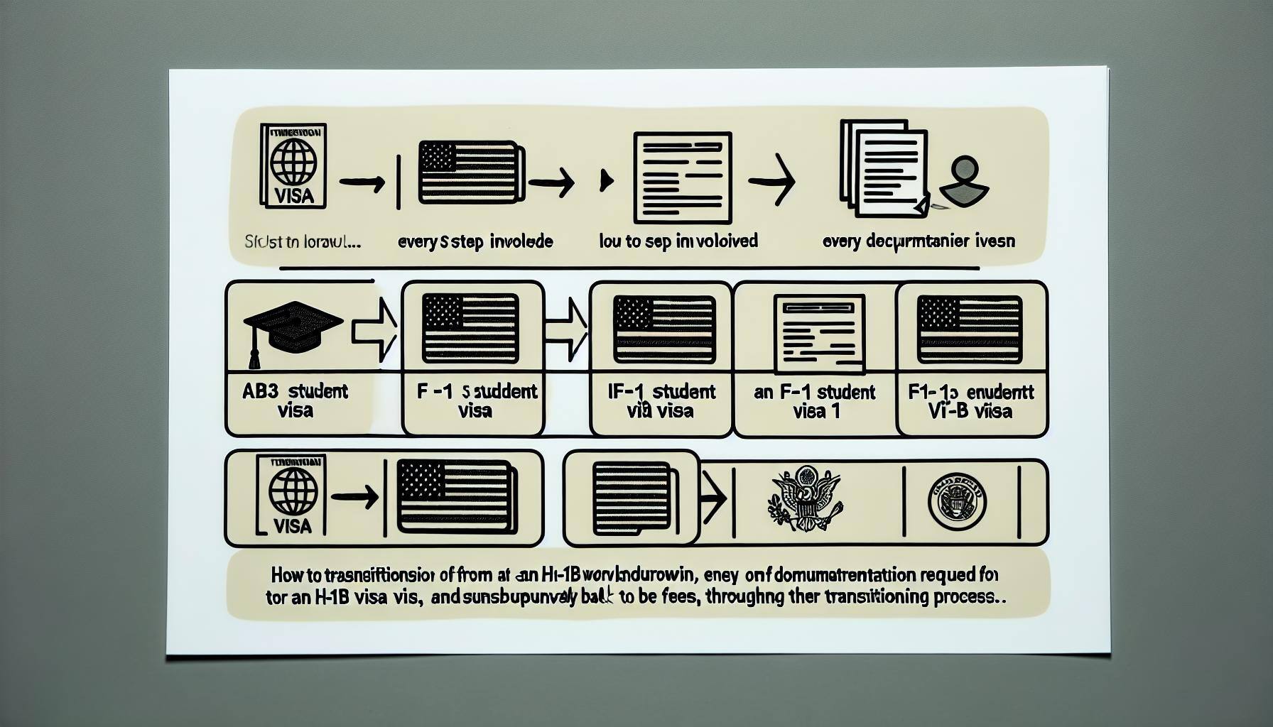 如何从 H1B 转成 F1 学生签证，再转回 H1B：详细步骤和实际操作指南